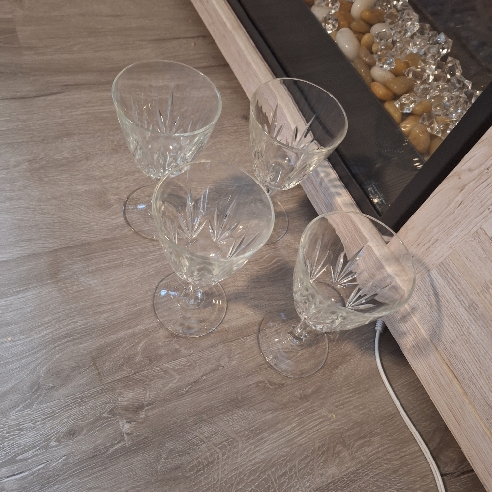 Crystal Vintage Wine/Water Stemware